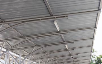 installing Hollow Street metal roofing